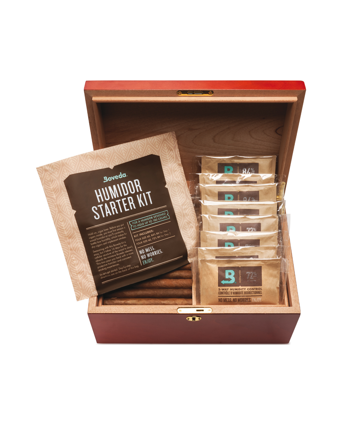 BOVEDA 100-COUNT HUMIDOR STARTER KIT