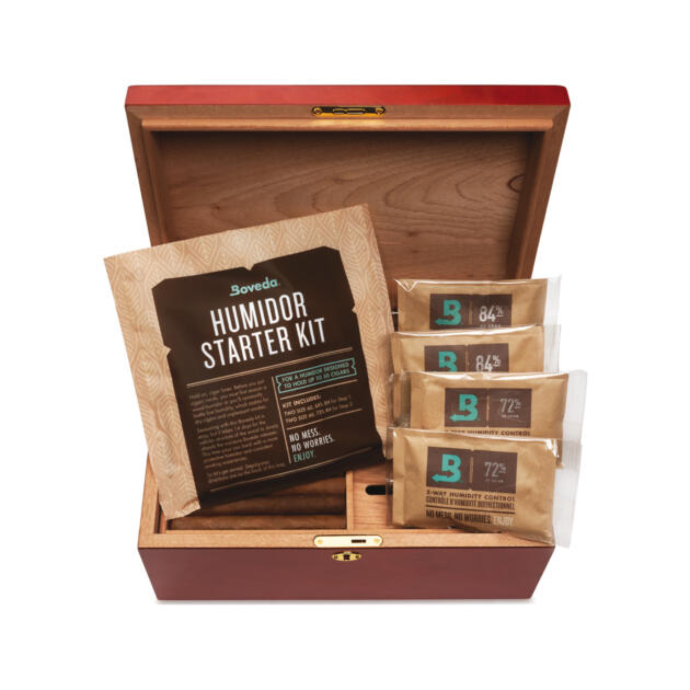 BOVEDA 50-COUNT HUMIDOR STARTER KIT