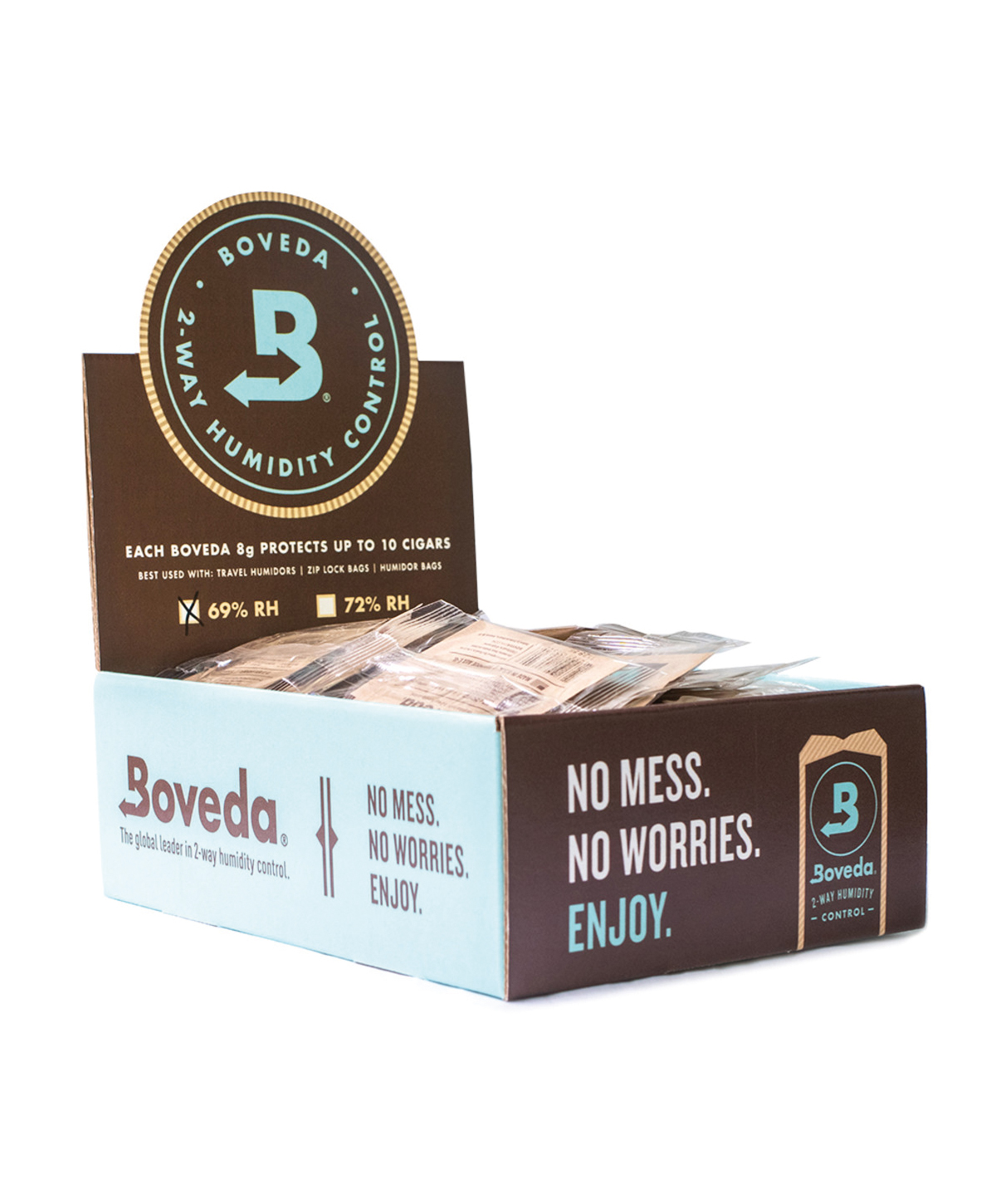 BOVEDA ΦΑΚΕΛΑΚΙΑ 8gr 62% DISPLAY ΠΑΓΚΟΥ