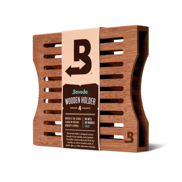BOVEDA Ξύλινη θήκη 4 θέσεων για BOVEDA 60gr